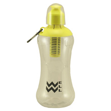 WELL Филтрираща бутилка за вода, жълт филтър 8306