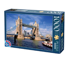 Пъзел D-Toys Tower Bridge, 1000 части
