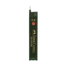Пълнители за автоматичен молив Faber Castell, червени, 15002