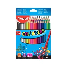 Цветни моливи MAPED ColorPeps, 36 цвята