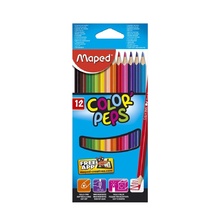 Цветни моливи MAPED ColorPeps, 12 цвята