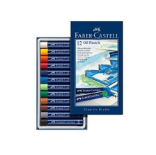 Маслени пастели Faber - Castell Gold, 12 цвята
