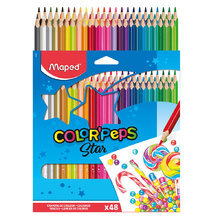 Цветни моливи Maped, 48 цвята