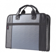 Чанта за документи Deli Premium, черна, A4