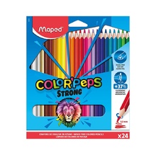 Цветни моливи MAPED Strong, 24 цвята