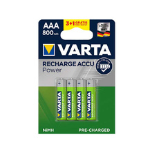 Акум. батерия VARTA, AAA, Power, 800mAh