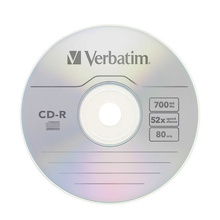 CD-R  Verbatim, 700 MB