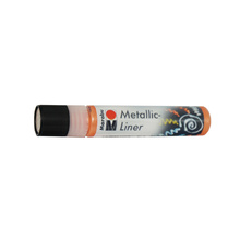 Контур Marabu Metallic-Liner, 25ml, 713  Metallic Orange