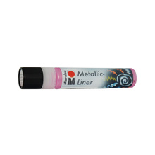 Контур Marabu Metallic-Liner, 25ml, 733  Metallic Pink