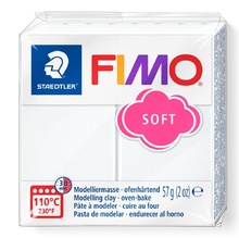 Полимерна глина STAEDTLER Fimo Soft №0, бяла