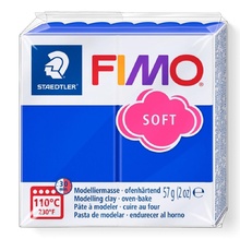 Полимерна глина STAEDTLER Fimo Soft №33, ярко синя