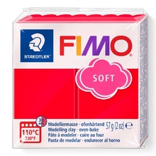 Полимерна глина STAEDTLER Fimo Soft №24, Индийска червена