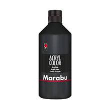 Акрилна боя Marabu, 500 ml, Black 073