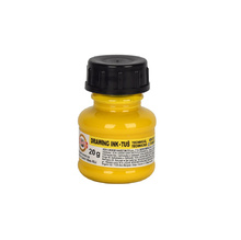 Технически цветни тушове за рисуване KOH-I-NOOR, Жълт,  20 g