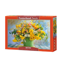 Пъзел Castorland, 1000 части , Цветя във ваза