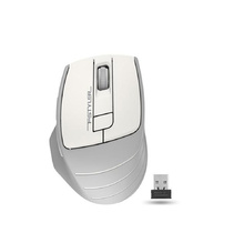 Оптична  безжична мишка A4TECH FG30S FSTYLER, бяло и сиво