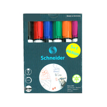 Roel-98 Комплект маркери за бяла дъска и флипчарт Schneider 290, 5+1 цвята