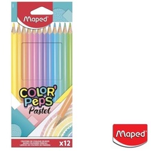 Цветни моливи Maped Pastel 12 цвята