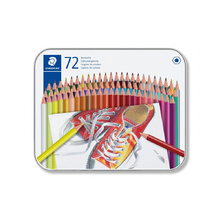 Цветни моливи Staedtler - 72 цвята, метална кутия
