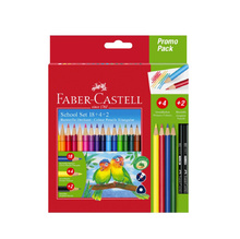 Цветни моливи Faber Castell, 18 + 4 + 2 цвята