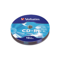 CD-R Verbatim Extra Protect 700MB, 52x , 10 броя
