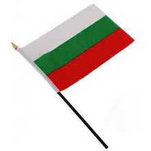 Българско знаме с дръжка 40 х 60см.