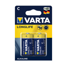 Алкални батерии Varta Longlife C / LR14 /