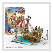 Пъзел 3D Cubic Fun - Кораб Pirate Treasure Ship 157ч. P832h