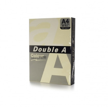 Цветна хартия Double A, A4, 80гр./кв.м., 500 листа, Ivory