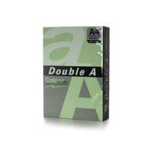 Цветна хартия Double A, A4, 80гр./кв.м., 500 листа, Emerald