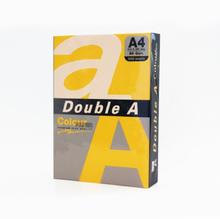 Цветна хартия Double A, A4, 80гр./кв.м., 500 листа, Gold