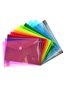 Пластмасова папка за пликове - A4+ Colorline св. зелен