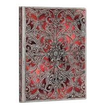 Бележник Paperblanks Garnet - 13 х 18 cm, 88 листа