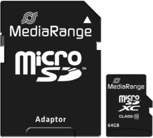 MicroSD Карта памет MediaRange 64GB