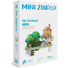 3D Пъзел Mini Zilipoo, Уютна ферма, Жива градина