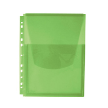Папка джоб с капак Office box, А4 , верт. зелен