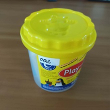 Пластелин в кофа Play - 6 цвята