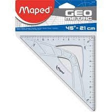 Триъгълник Maped Geometric,равнобедрен 21см