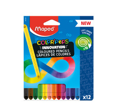 Цветни моливи Maped Infinity, 12 цвята