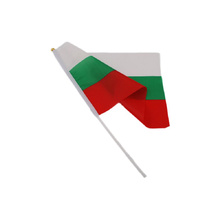 Знаме българско 40 х 60 с дръжка, плътно