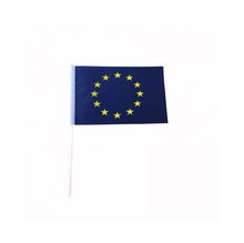 Европейското знаме с дръжка, хартиено