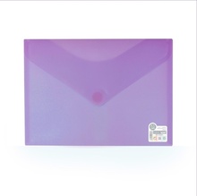 Папка Плик Пластмасова А5 -18 x 25 cm. , пастелно лилаво
