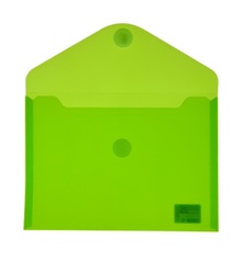 Папка V-Lock A5 Colorline - прозрачна светлозелена