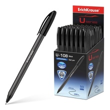 Химикалка ErichKrause® U-108 Stick Original, 1.0 mm,  черен