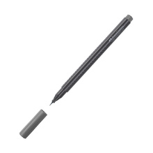 Тънкописец Faber Castell , 151672, Grip Finepen 0,4 - сив