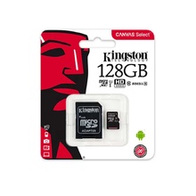 Карта памет Kingston MicroSDXC Canvas Select, 128 GB