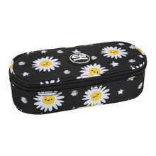 Ученически несесер с един цип COOLPACK - CAMPUS - DAISY BLACK