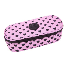 Ученически несесер с един цип COOLPACK - CAMPUS - PINK MARSHMALLOW